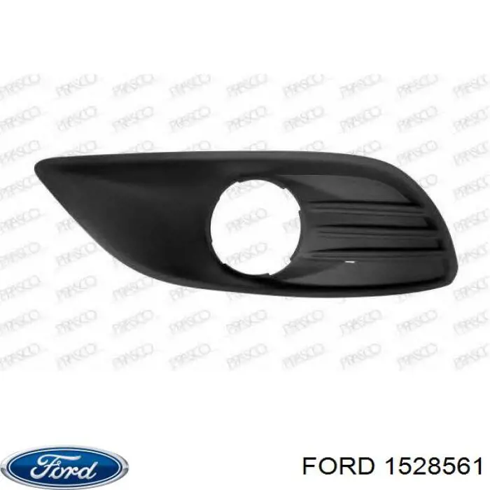 Купити 1528561 Ford Заглушка, решітка протитуманних фар бампера переднього, ліва