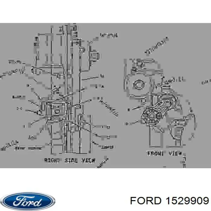 Панель приладів торпеди 1529909 Ford