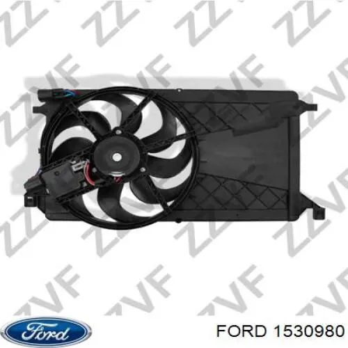 Дифузор радіатора охолодження, в зборі з двигуном і крильчаткою Ford 1530980 ціна, від 78.60 USD