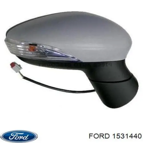 Дзеркальний елемент правого дзеркала заднього виду Ford 1531440 ціна, від 9.34 USD