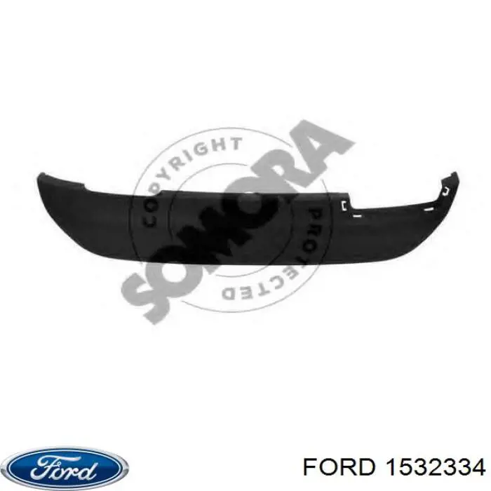 Спойлер заднього бампера Signeda PFD05082VA ціна, від 25.27 USD