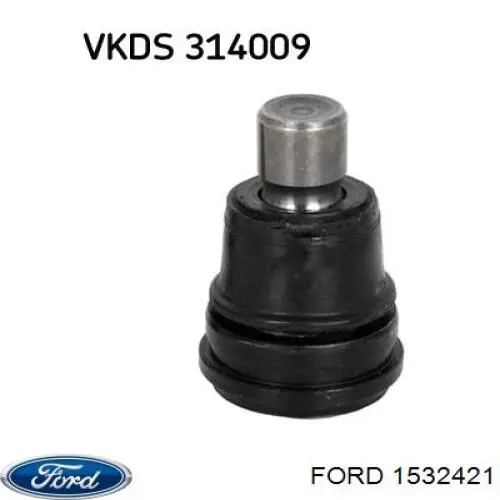 Важіль передньої підвіски нижній, правий 1532421 Ford