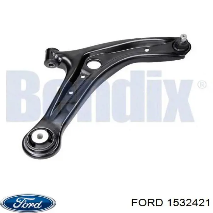 Важіль передньої підвіски нижній, правий Ford 1532421 ціна, від 30.89 USD