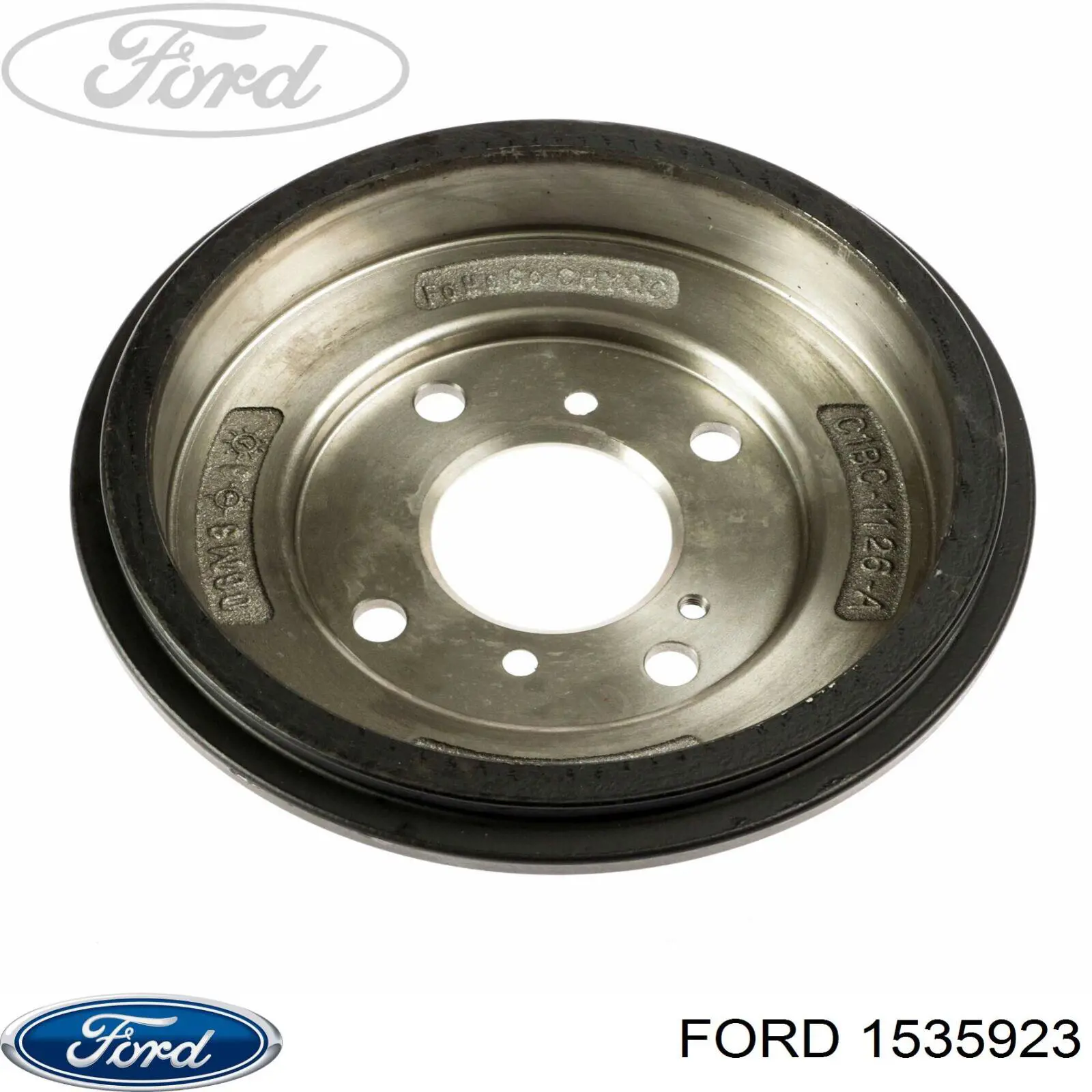 Барабан гальмівний задній 1535923 Ford