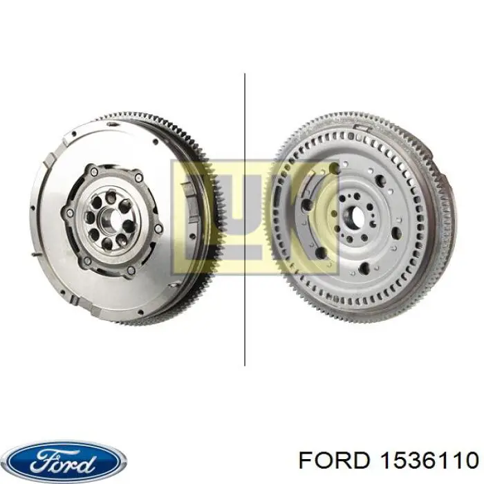 Купити 1536110 Ford Маховик із зубчастим ободом в зборі