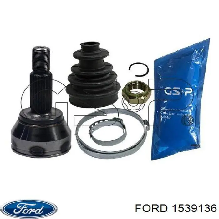 Піввісь (привід) передня Ford Fiesta 6 (CB1) (Форд Фієста)