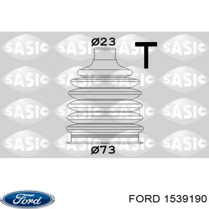 Пильники ШРКШів передній піввісі, комплект Ford 1539190 ціна, від 32.16 USD