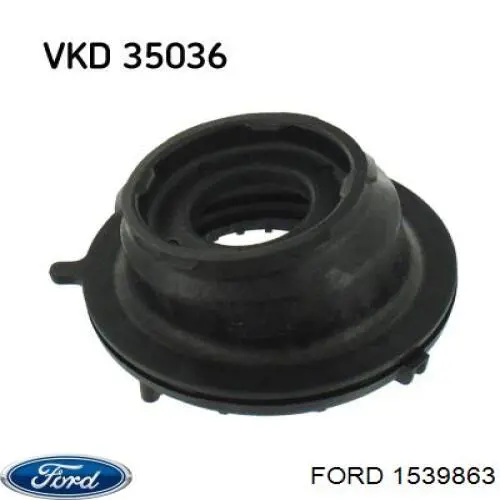 Купити 1539863 Ford Підшипник опорний амортизатора, переднього