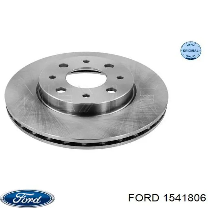 1541806 Ford диск гальмівний передній
