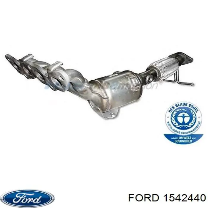 Конвертор-каталізатор (каталітичний нейтралізатор) Ford 1542440 ціна, від 304.15 USD