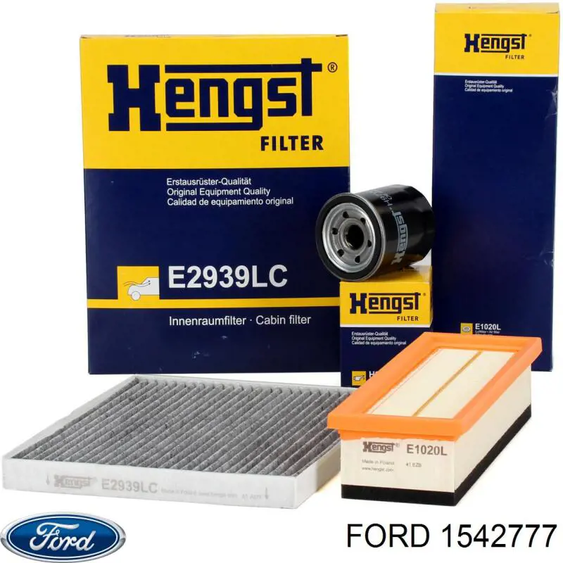 Повітряний фільтр 1542777 Ford