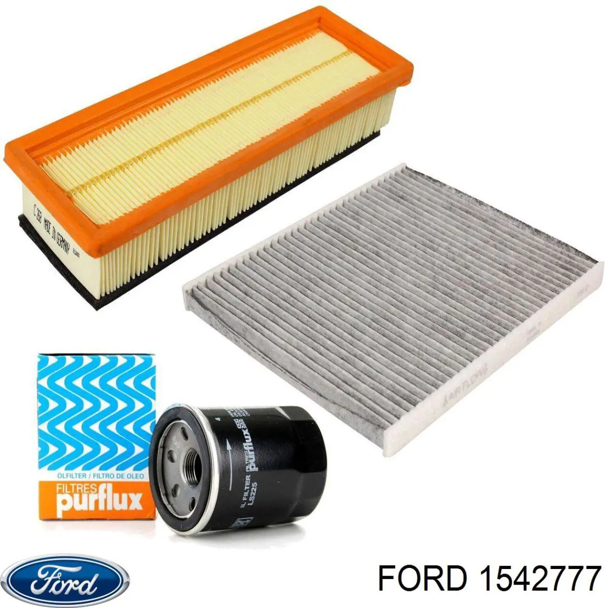 Елемент повітряного фільтра Ford 1542777 ціна, від 4.29 USD