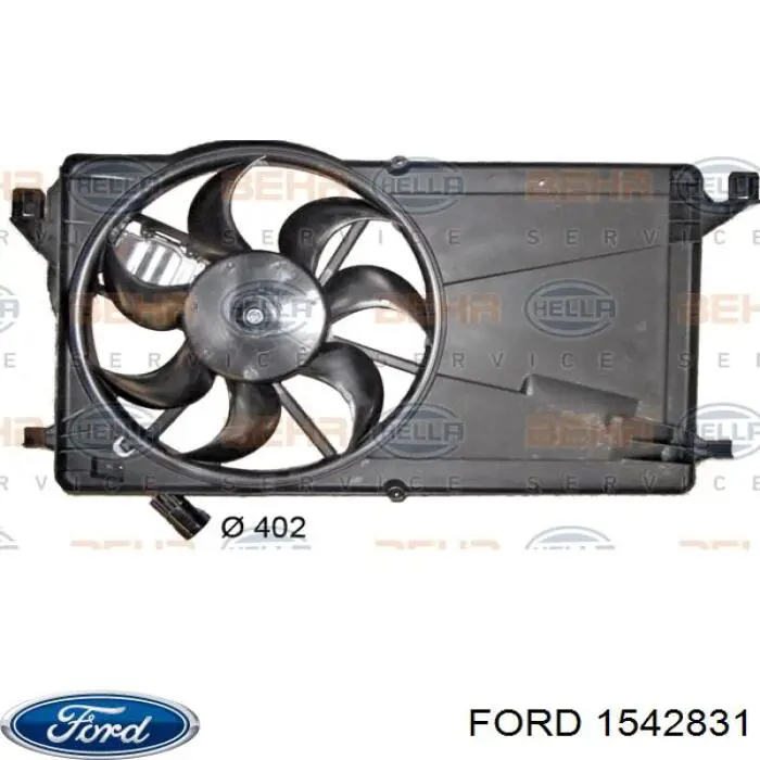 069422741010 Magneti Marelli Дифузор радіатора охолодження, в зборі з мотором і крильчаткою