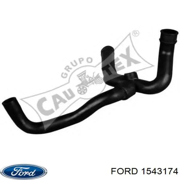 Трубка картера повітряна Ford 1543174 ціна, від 19.20 USD
