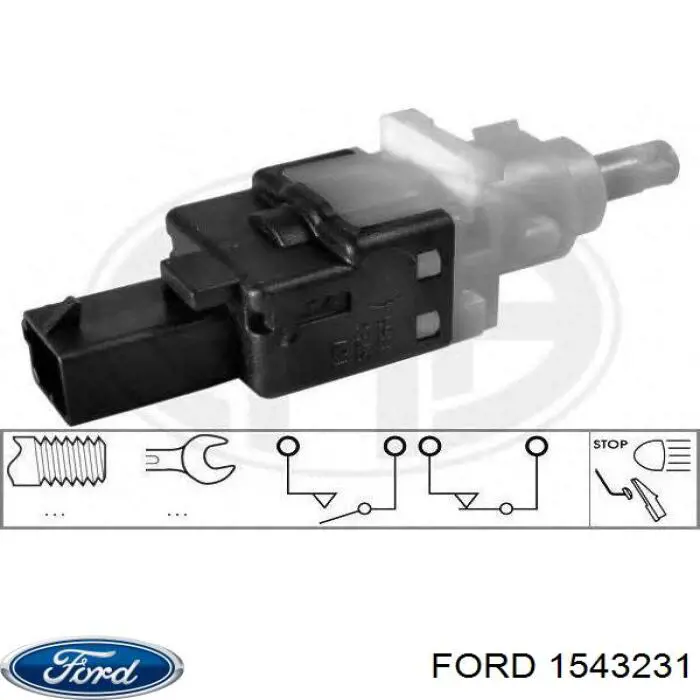 1543231 Ford датчик включення стопсигналу