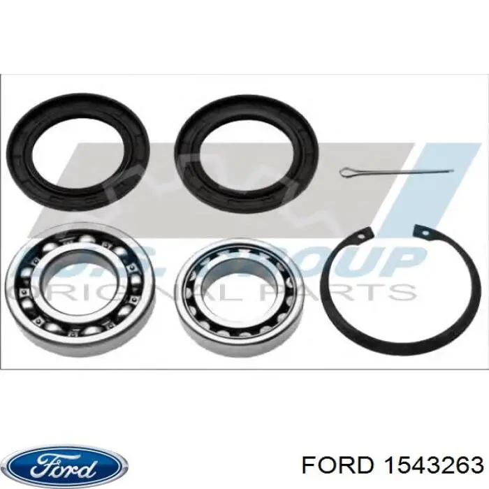 Сплитер переднього бампера Ford 1483859
