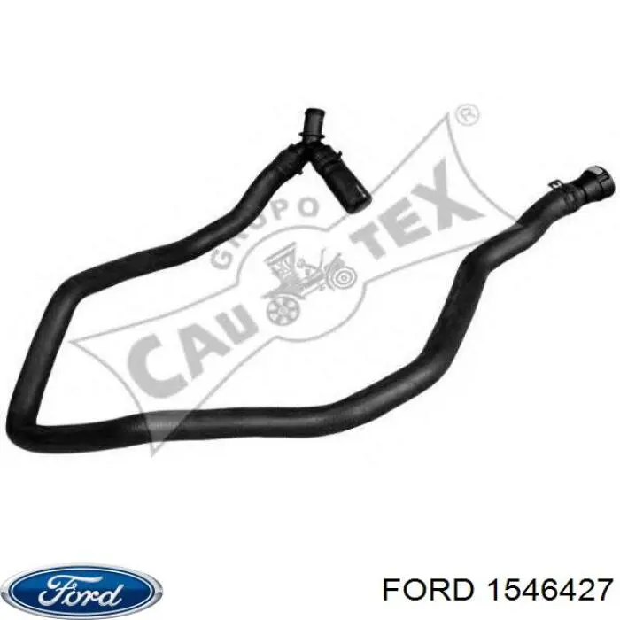 Шланг радіатора опалювача/пічки, обратка Ford 1546427 ціна, від 36.67 USD