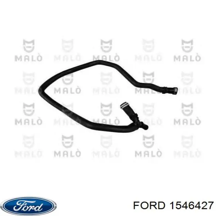 Купити 1508317 Ford Шланг радіатора опалювача/пічки, обратка