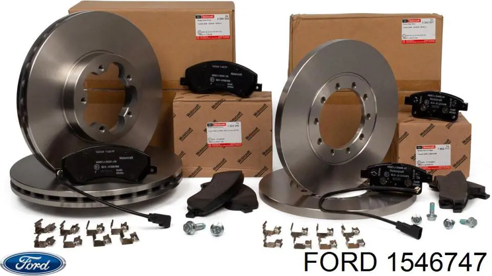 Диск гальмівний передній Ford 1546747
