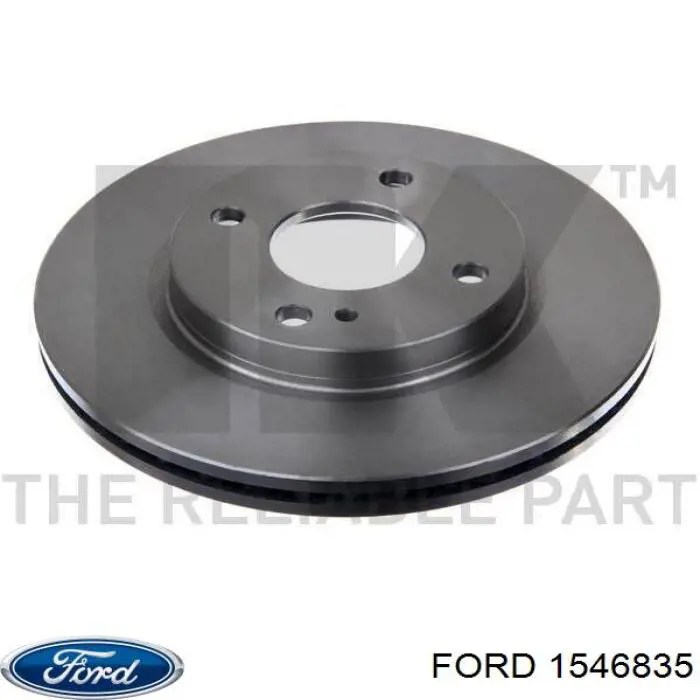 Гальмівні диски передні 1546835 Ford