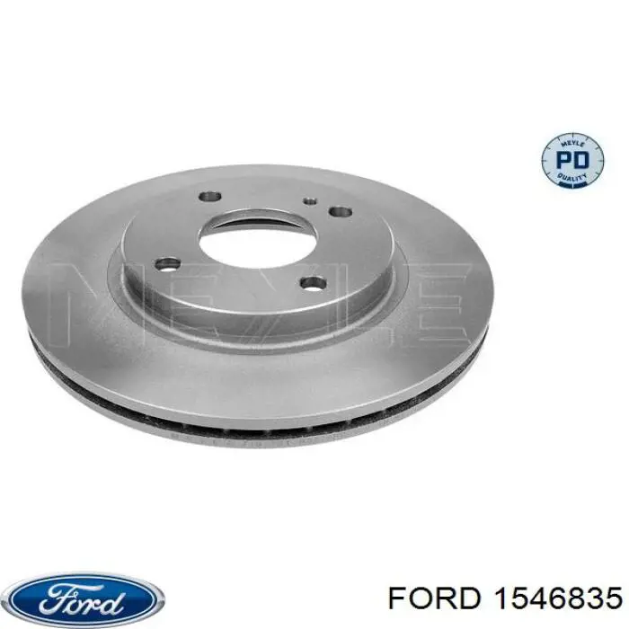 Диск переднього гальма Ford 1546835 ціна, від 38.94 USD
