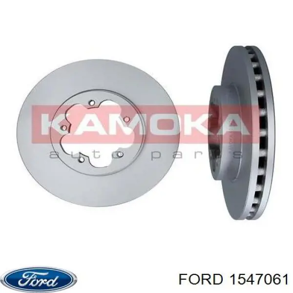 Диск гальмівний передній 1547061 Ford