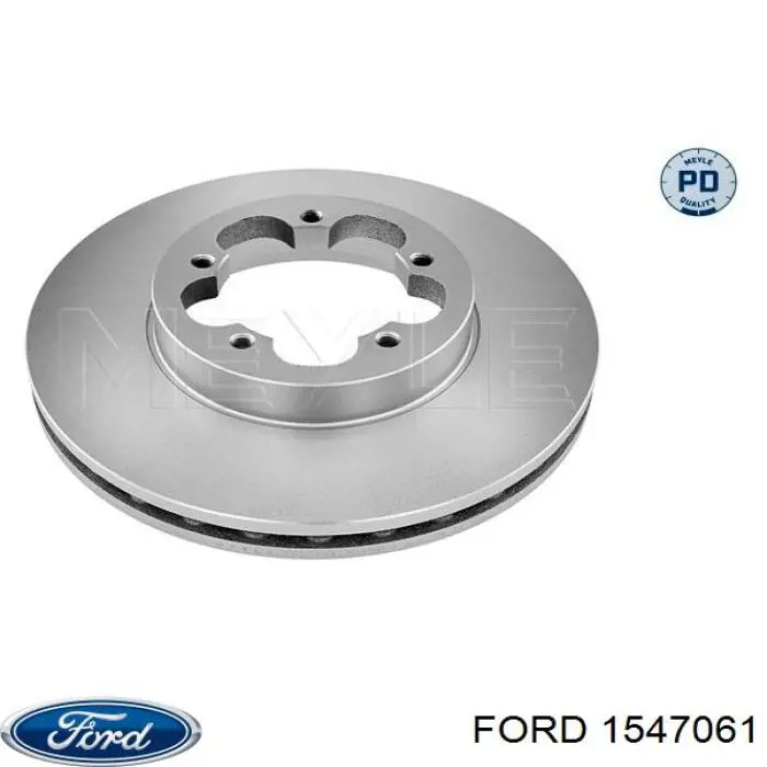 Диск переднього гальма Ford 1547061 ціна, від 47.50 USD