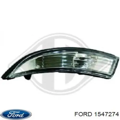 1547274 Ford Покажчик повороту дзеркала, лівий
