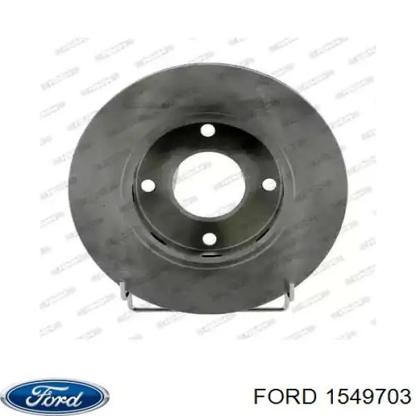 1549703 Ford диск гальмівний передній