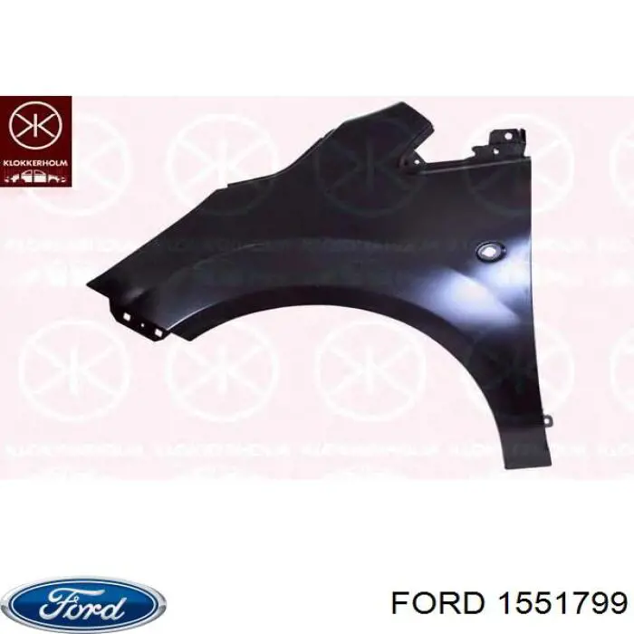 Бічна частина передня ліва Ford 1673512