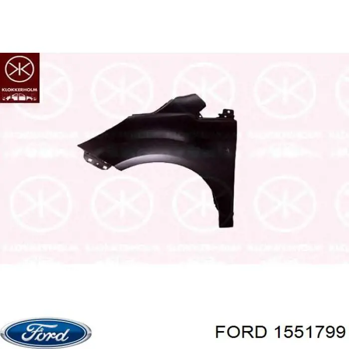 Бічна частина передня ліва Ford 1673512
