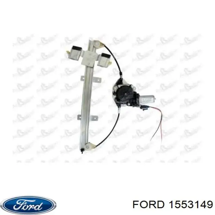 Механізм стеклопідйомника дверей передніх, лівих Ford 1528175