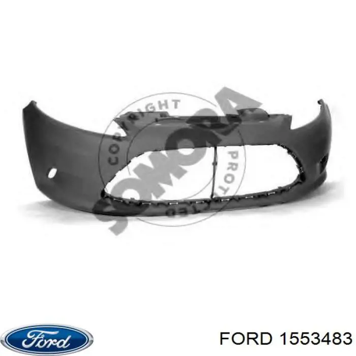 Бампер на авто Ford 1553483 ціна, від 50.51 USD