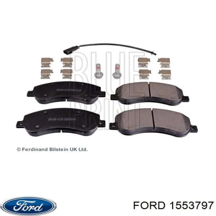 Гальмівні колодки Ford 1553797 ціна, від 25.16 USD