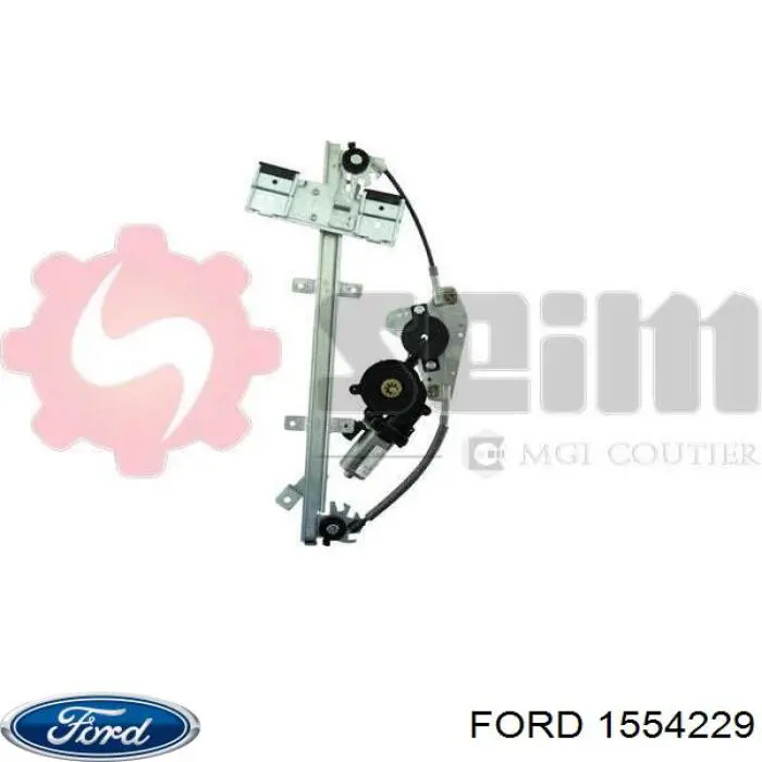 Склопідйомник (механізм переміщення скла) Ford 1554229 ціна, від 32.07 USD