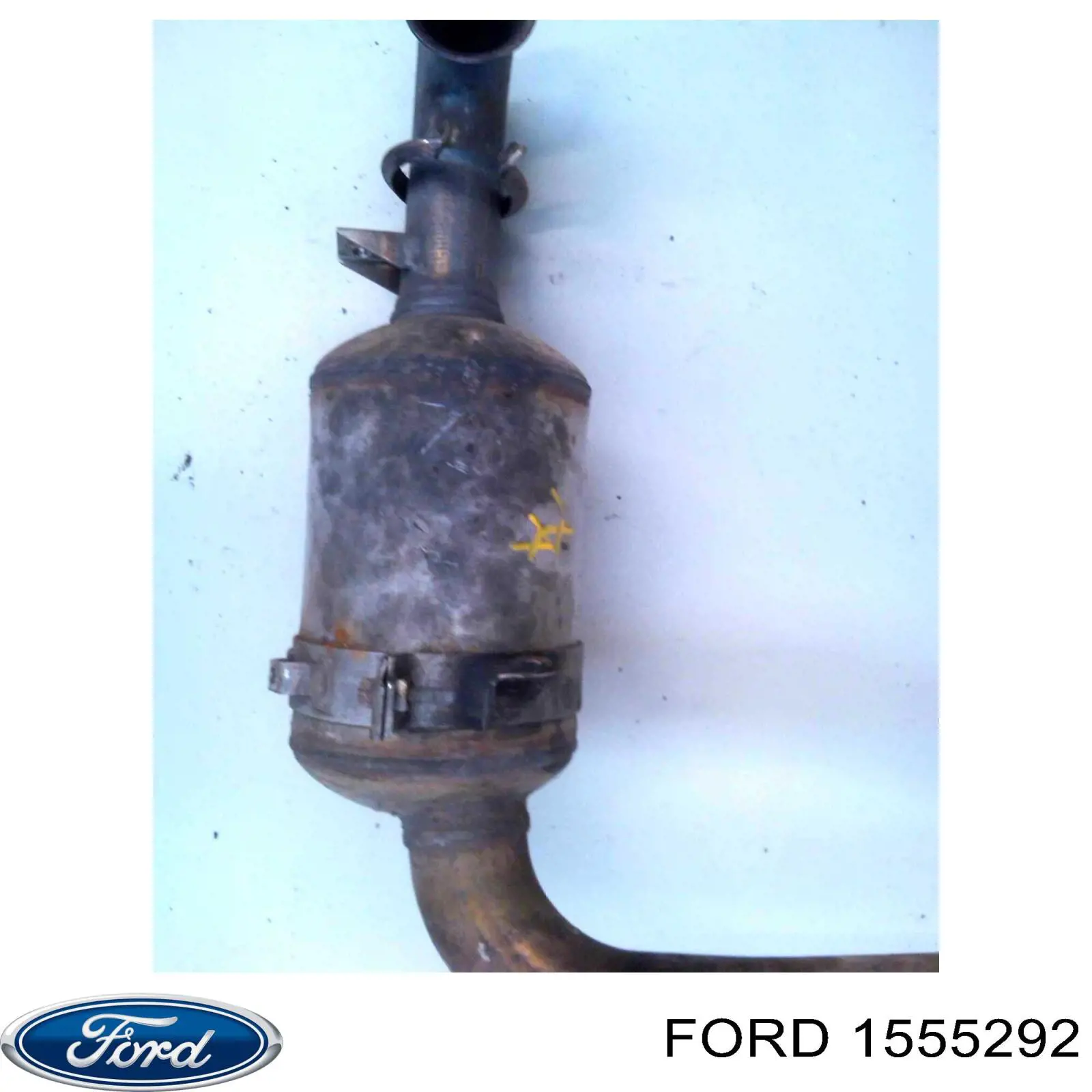 Купити 1555292 Ford Перетворювач відпрацьованих газів