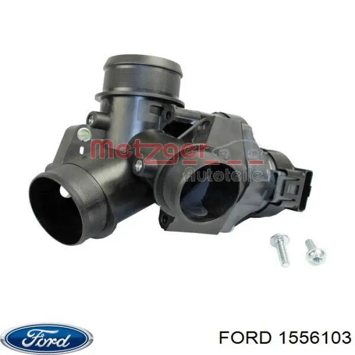 Дросільна заслінка в зборі 1556103 Ford