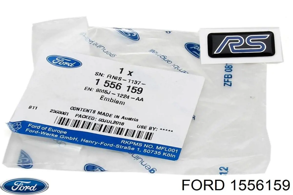 Ковпаки на диски Ford 1556159 ціна, від 5.31 USD