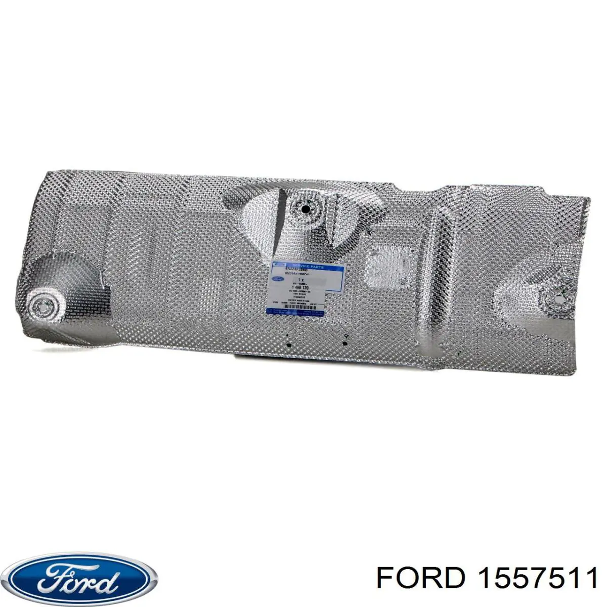 1557511 Ford глушник, задня частина