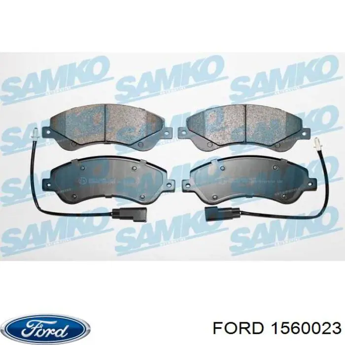 Тормозні колодки Ford 1560023