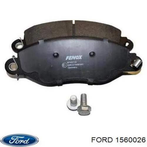 Купити 1560026 Ford Задні колодки