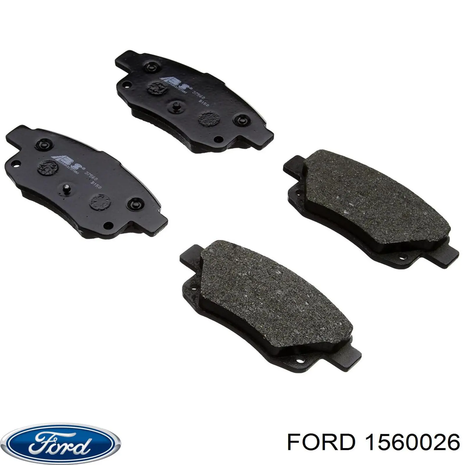 Купити 1560026 Ford Задні колодки