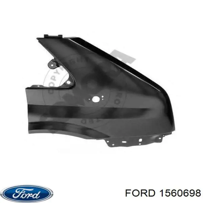 Крило переднє праве Ford 1560698 ціна, від 33.09 USD