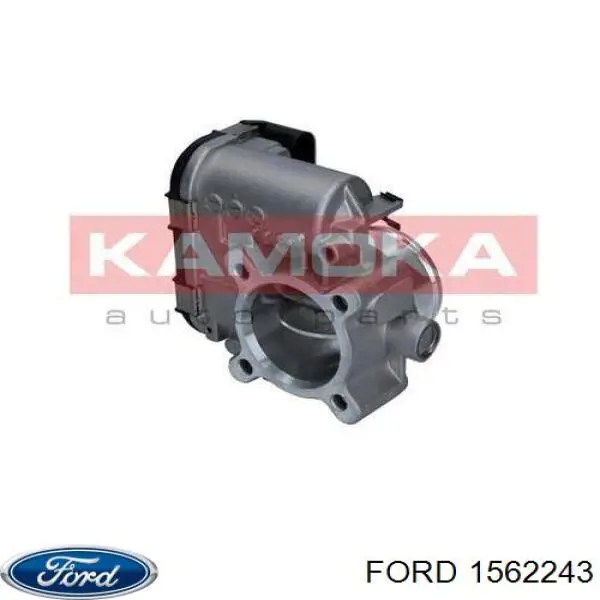 1562243 Ford Дросільна заслінка в зборі