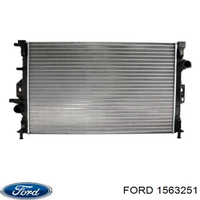 Радіатор основний Ford 1563251 ціна, від 89.24 USD