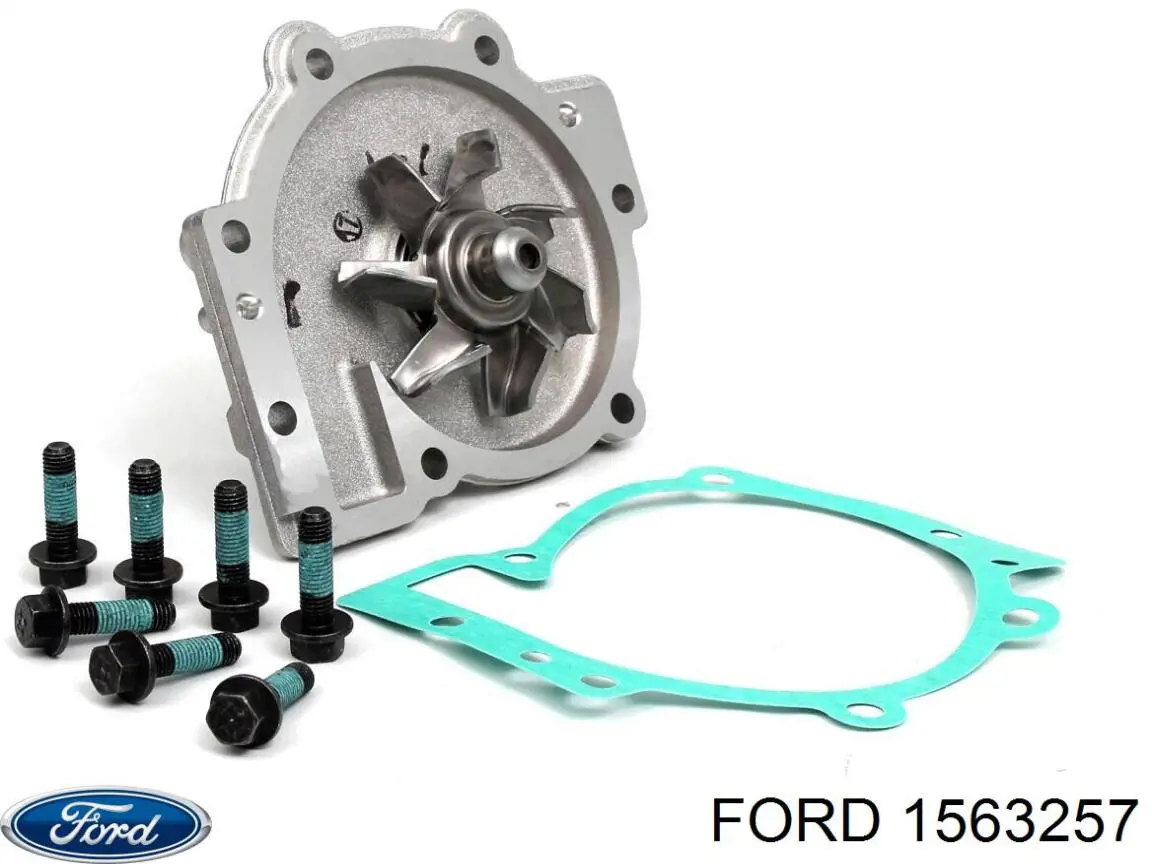 1563257 Ford Поліклиновий ремінь
