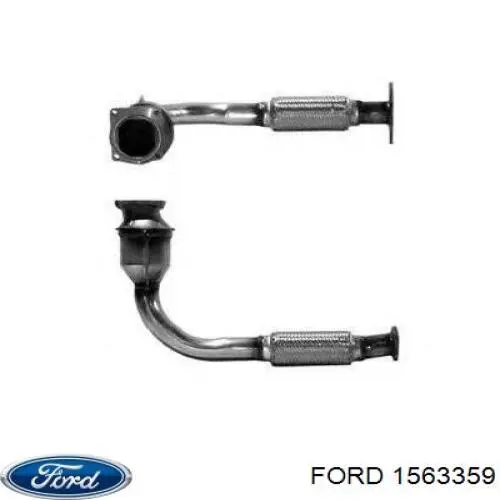 Каталітичний нейтралізатор відпрацьованих газів на Ford Mondeo II BFP