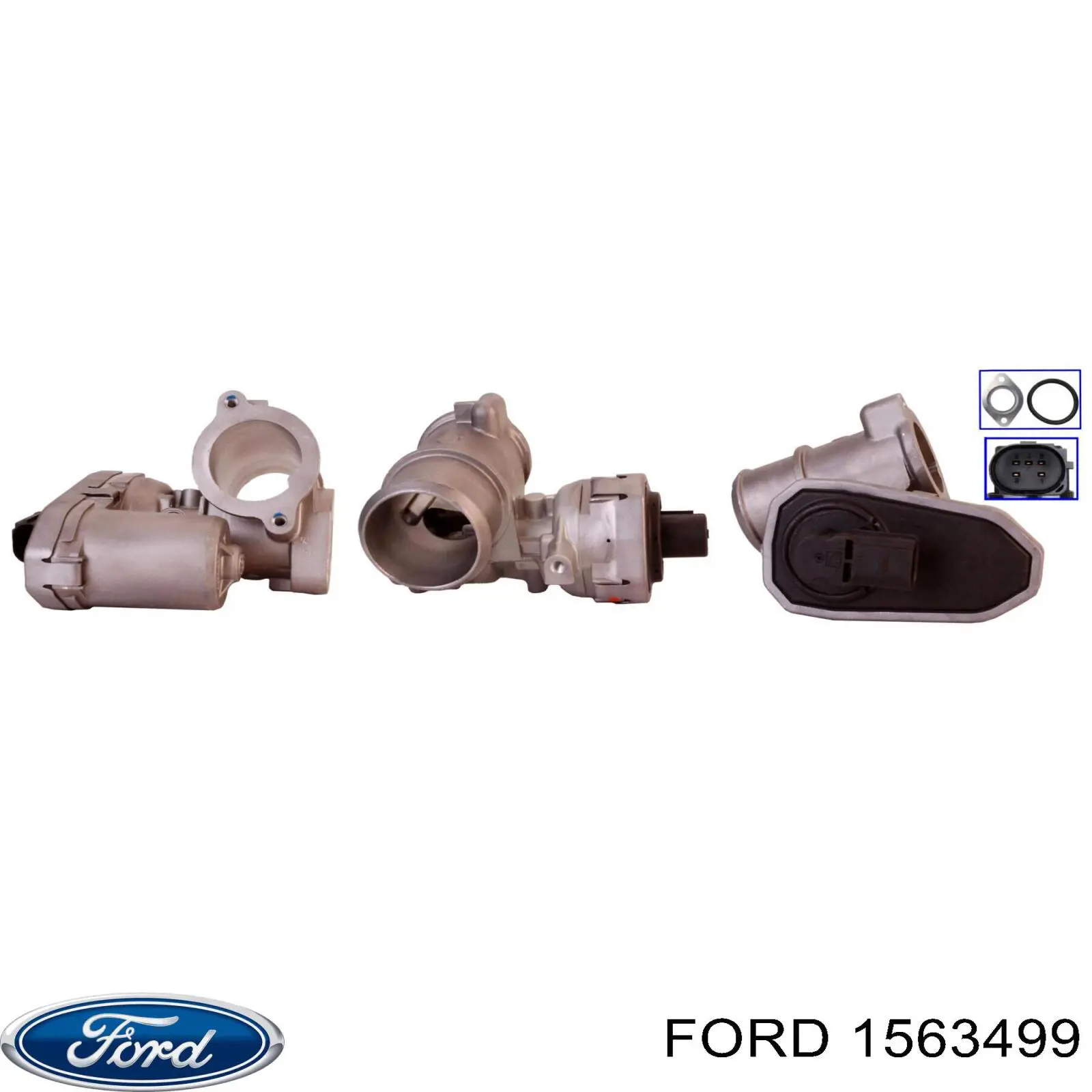 Клапан ЄГР 1563499 Ford