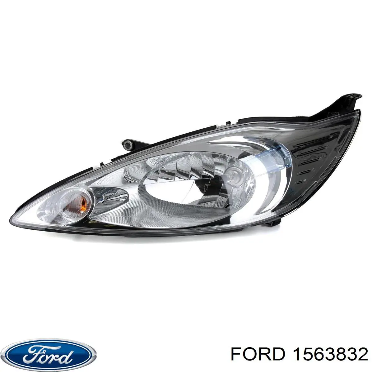 1563832 Ford Фара дальнього світла в зборі