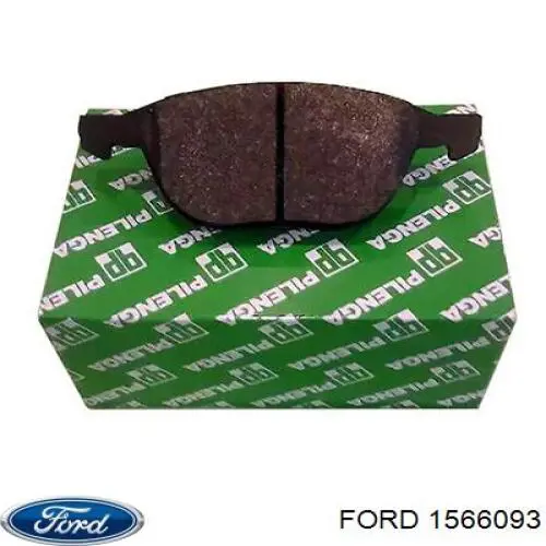 Купити 1566093 Ford Колодки гальмівні передні, дискові